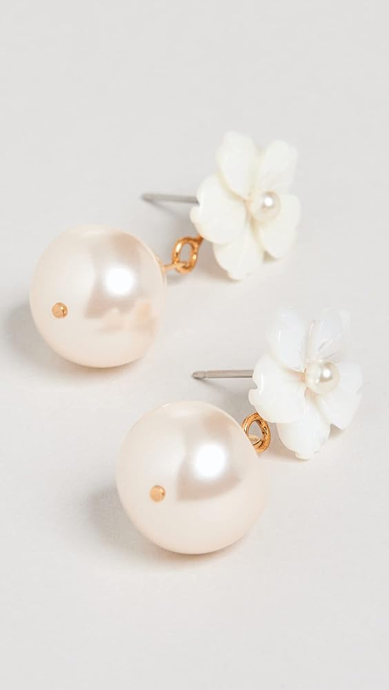 新品★定価16万円★Jennifer Behr★フラワー Tibby Earrings -- Mother of Pearl – Jennifer Behr LLC